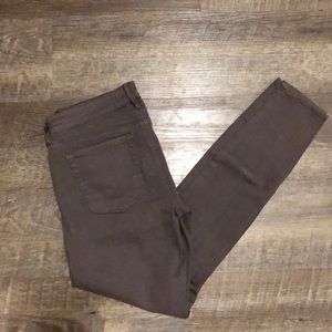 Taupe skinny jeans